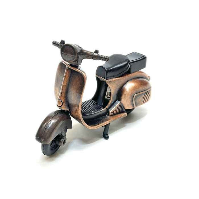アンティーク鉛筆削り スクーター アンティークシャープナー レトロな置物 ミニチュアバイク アルミダイキャスト 2輪車 バイク置物 ユニークなステーショナリー ...