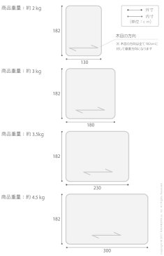 汚れに強い防水加工♪ 木目調 ダイニングラグマット 230x182cm 【送料無料】 撥水 木目 ホワイト おしゃれ 2.5畳 防水 白 塩化ビニール 拭ける フローリングカーペット 激安 安い 格安