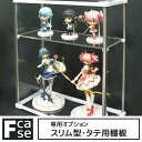 【オプション品】 Fケース専用 スリム型タテ用棚板 コレクションケース アクリル 棚板 フィギュアケース 折りたたみ アクリルケース フィギュア ミニカー トミカ 棚 コレクションラック 卓上 コレクションボード