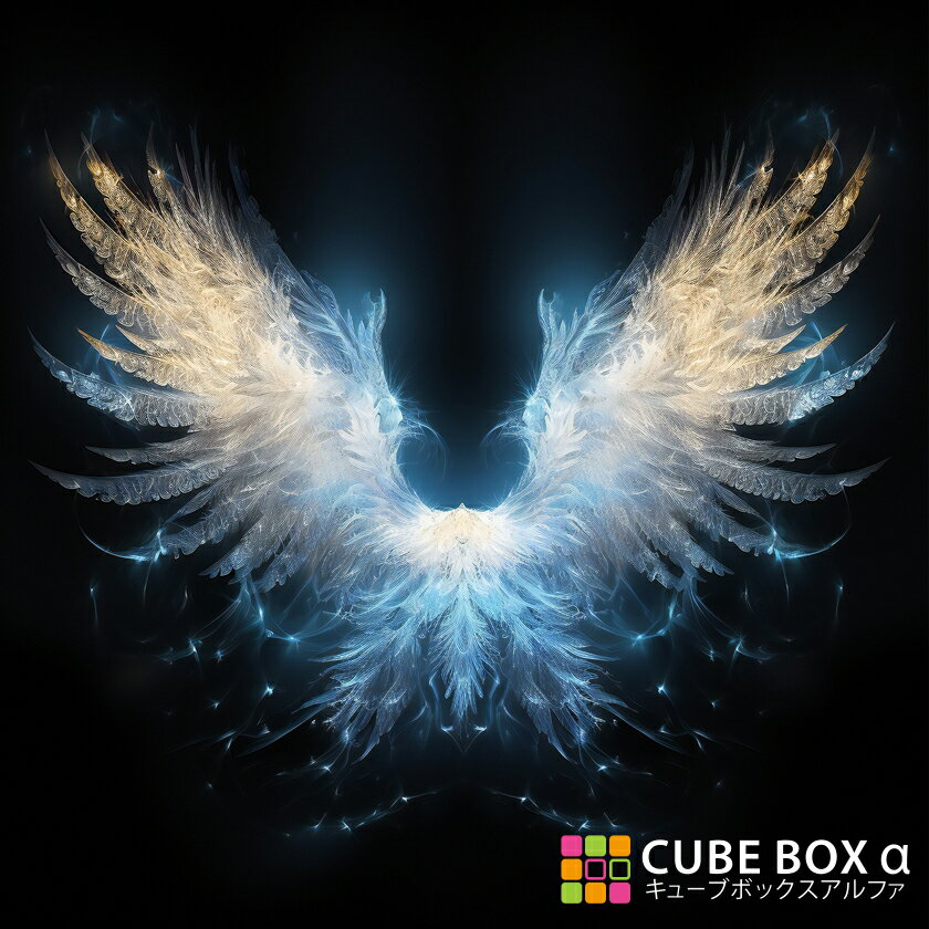 【CBA CBH 専用背面デザインシート】 エンジェルウイング 天使の羽根 白い翼