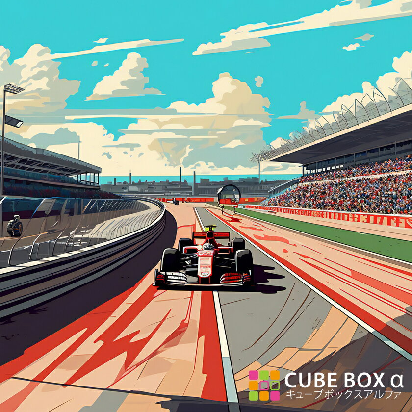 【25日★50枚★5%OFFクーポン】 【CBA CBH 専用背面デザインシート】 カーレース サーキット 風景 F1 モ..