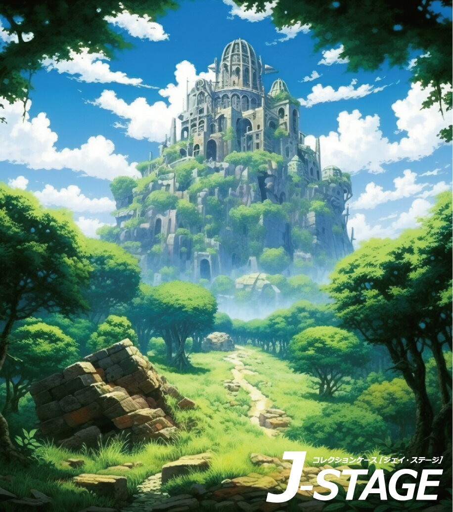 【5日★枚数限定★5%OFFクーポン】 【J-STAGE スタンダード レギュラータイプ専用 背面デザインシート】 ファンタジー RPG 風景 背景 古代遺跡 青空 冒険 異国 外国 物語