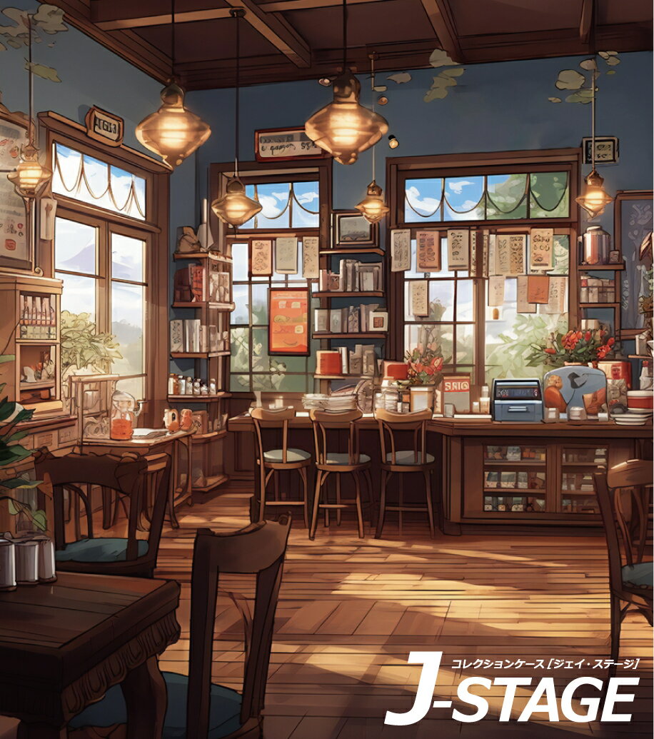 【J-STAGE スタンダード レギュラータイプ専用 背面デザインシート】 カントリー調 カフェ レストラン ..