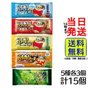 【最安値挑戦中】 赤城乳業 ガリガリ君 5種各3袋 計15袋 アソートセット 【 送料無料 】【 ポスト投函 】【 当日発送 】ガリガリ君 ソーダ コーラ グレ...