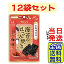 カンロ 海苔のはさみ焼き 梅味 4.8g × 12袋【 送料無料 】【 ポスト投函 】【 当日発送 】kanro 海苔 のり はさみ焼き 梅 うめ ウメ