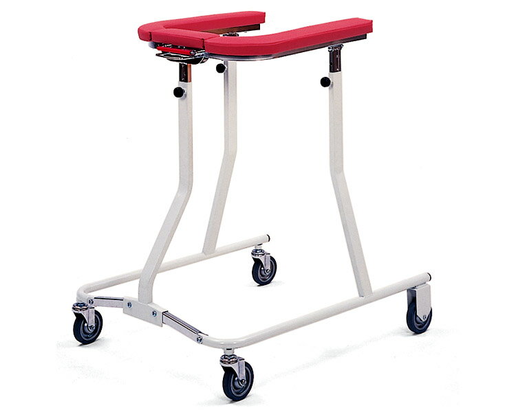 日進医療器　折りたたみ式歩行車 後輪固定 TY157 [歩行補助 介護用品 歩行器 a-w]※代金引換不可※北海道、沖縄、離島への配送不可