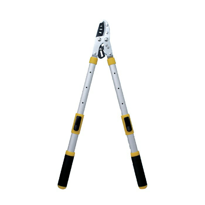 伸縮式ラチェット枝切り鋏 [ガーデニング 剪定 庭 枝落とし 庭木 庭掃除 そうじ 太枝 b-g]※代金引換不可※沖縄、離島への配送不可