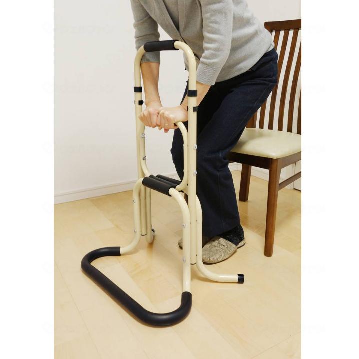 置楽 立ち上がり手すり TAT-003 ユニトレンド [介護 手摺 転倒防止 a-w]※代金引換不可※沖縄、離島への配送不可