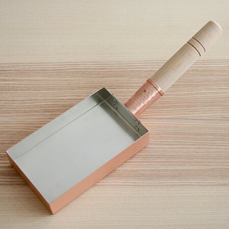 工房アイザワ純銅製玉子焼き器/関西型9×15cm【あいざわ調理小物調理器具キッチン用品テーブルウェア卵焼きフライパン送料無料】