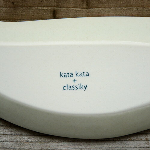【最大1000円OFF】倉敷意匠×kata kata 印判手 長皿／クジラ 94722-10【くらしきいしょう くじら 鯨 魚 さかな カタカタ 平皿 小皿 和食器 うつわ 作家 もの classiky 長皿 陶磁器 おしゃれ オシャレ ギフト プレゼント 動物柄】 housegram-10000212 ハウスグラム サンプル画像2