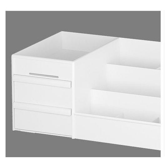 化粧品収納ボックス 卓上収納 引き出し メイクボックス 大容量 小物/化粧品入れ 多機能収納ボックス コスメ収納 防塵 軽量 おしゃれ ジュエス メイ