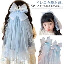 キッズ ベビー 子供 赤ちゃん ヘアアクセサリー ドレス プリンセス 子ども リボン ヘアクリップ SNS 2歳?12歳向け フォーマル 女の子 テ