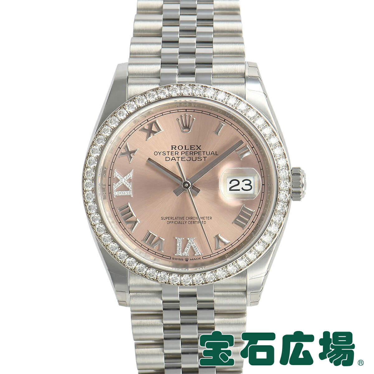 ロレックス ROLEX デイトジャスト36 126284RBR【新品】メンズ 腕時計 送料無料