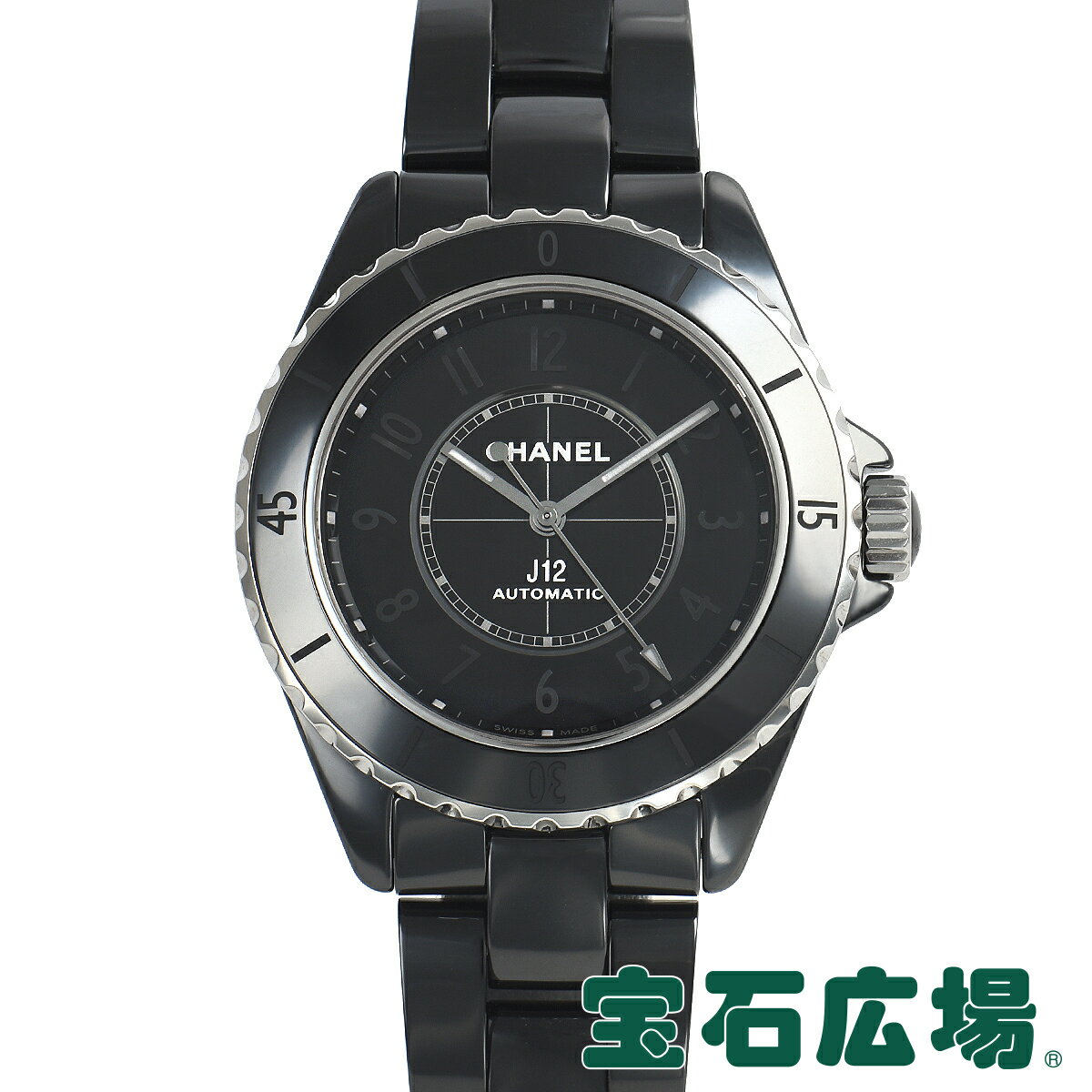 シャネル 腕時計 シャネル CHANEL J12 38 ファントム ブラック 世界限定1200本 H6185【新品】メンズ 腕時計 送料無料