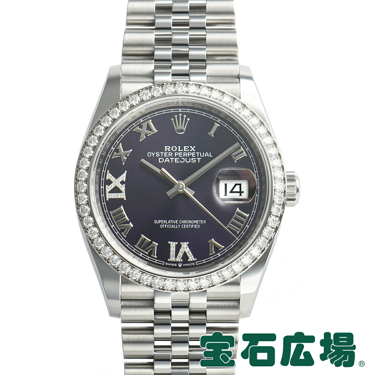 ロレックス ROLEX デイトジャスト36 126284RBR【新品】メンズ 腕時計 送料無料
