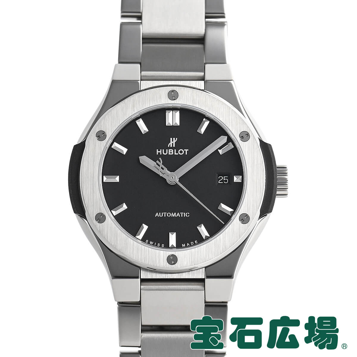 ウブロ 腕時計（レディース） ウブロ HUBLOT クラシックフュージョン チタニウム ブレスレット 585.NX.1170.NX【新品】レディース 腕時計 送料無料
