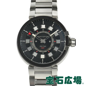 ルイ・ヴィトン LOUIS VUITTON (中古) タンブール エヴォリューション スピンタイム GMT Q10C0【中古】メンズ 腕時計 送料無料