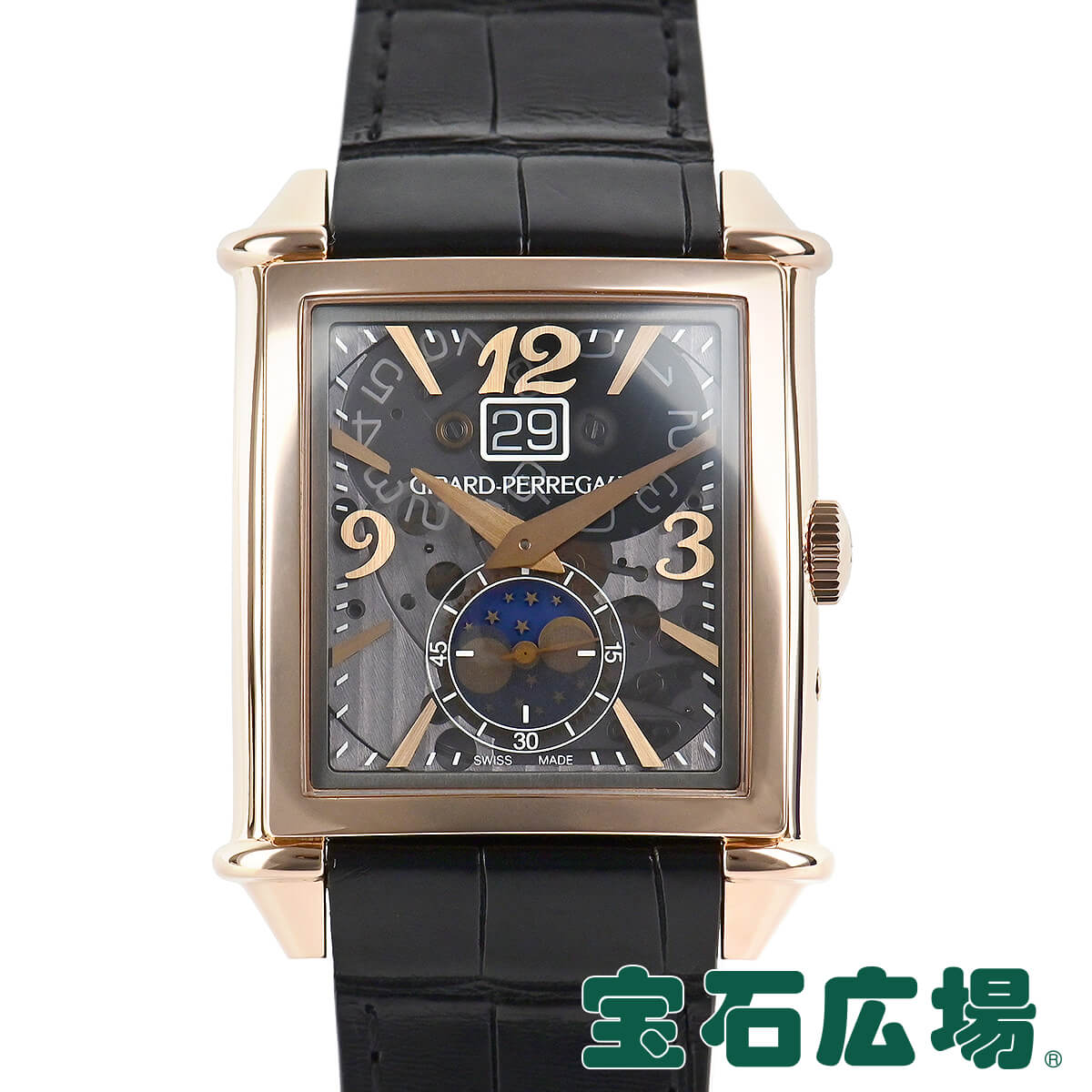14707円 選択 腕時計 ジラールペルゴステンレススチールケースgirard perregaux stainless steel ref 7427 f wristwatch case 29x29mm