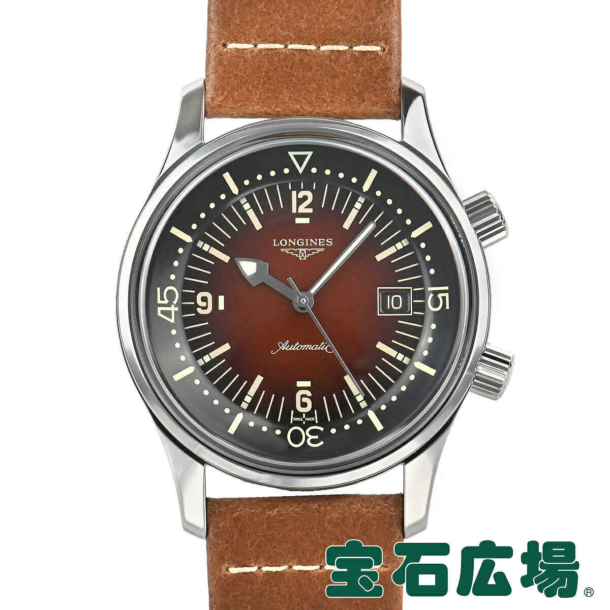 ロンジン 腕時計（メンズ） ロンジン LONGINES レジェンドダイバーデイト L3.774.4.60.2【新品】メンズ 腕時計 送料無料