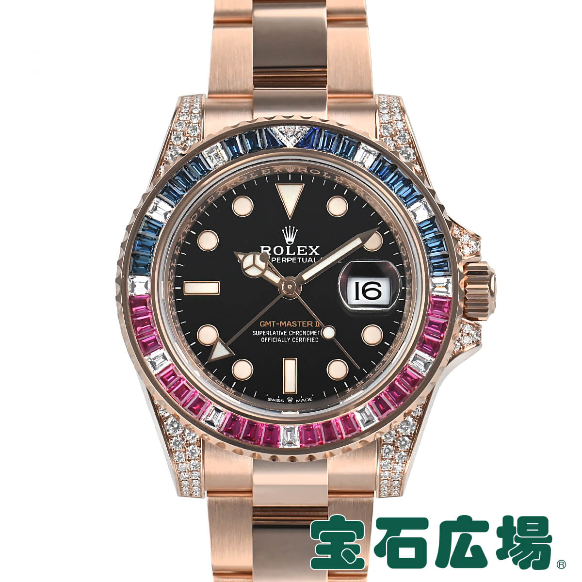 ロレックス ROLEX GMTマスターII 126755SARU【新品】メンズ 腕時計 送料無料
