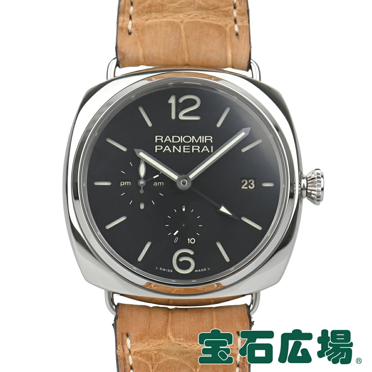 パネライ ラジオミール10デイズGMT PAM00323【新品】 メンズ 腕時計 送料無料