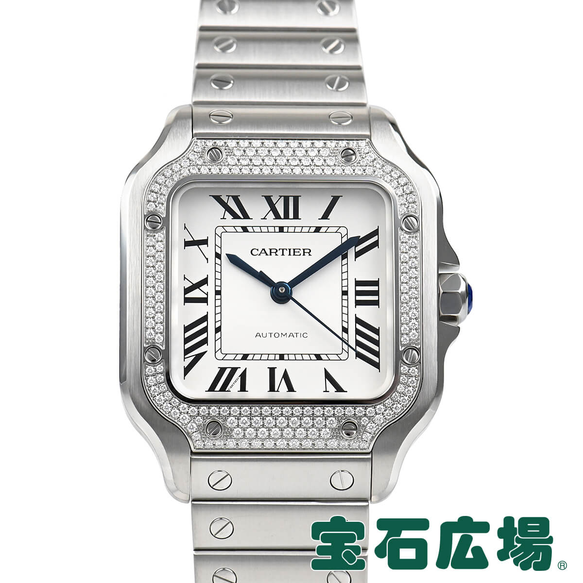 カルティエ Cartier サントス ドゥ カルティエ MM W4SA0005【新品】ユニセックス 腕時計 送料無料