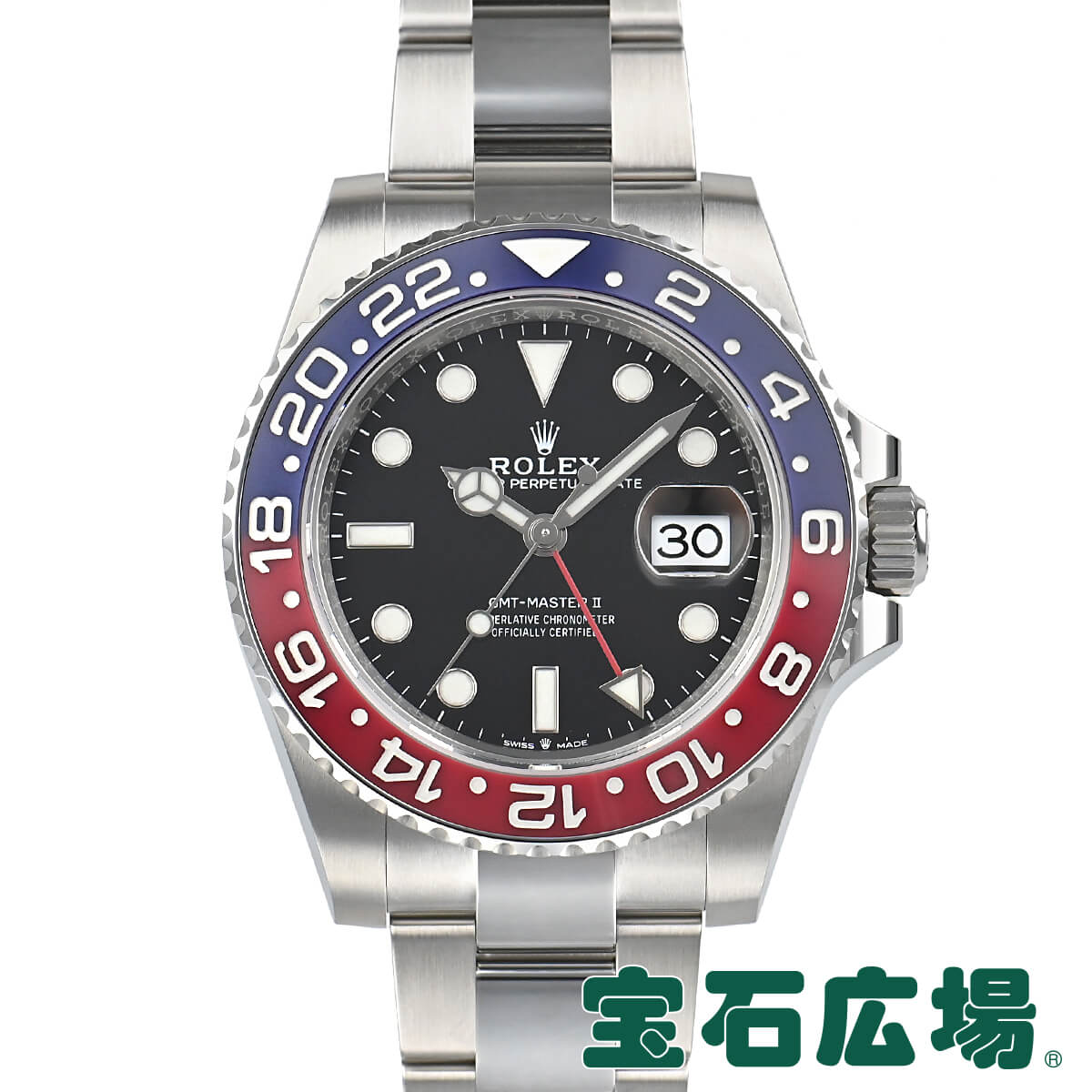 GMTマスター 腕時計（メンズ） ロレックス ROLEX GMTマスターII 126710BLRO【新品】メンズ 腕時計 送料無料