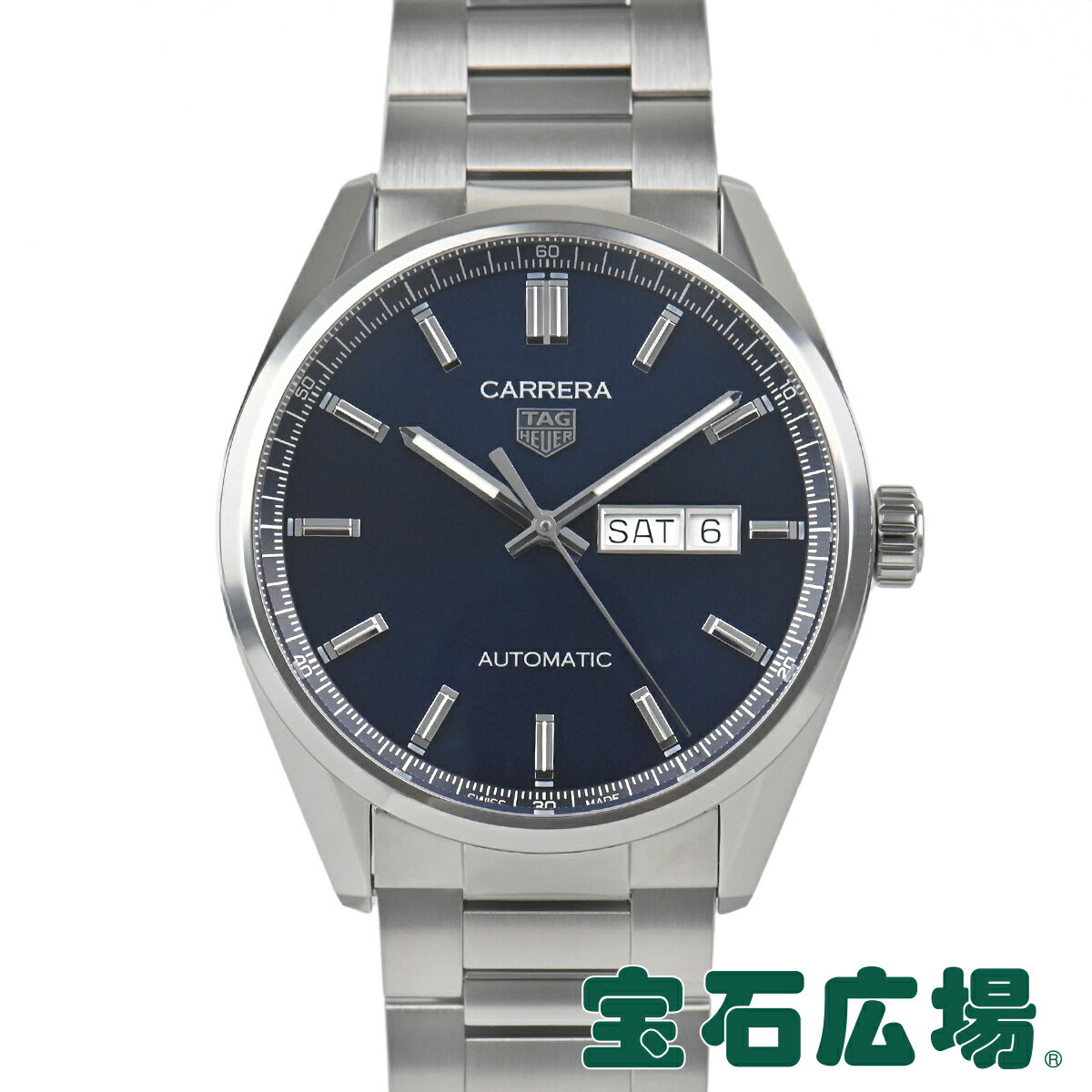 タグ・ホイヤー ビジネス腕時計 メンズ 【最大30000円OFFクーポン6/1(土)0時開始】タグ・ホイヤー TAG Heuer カレラキャリバー5 デイデイト WBN2012.BA0640【新品】メンズ 腕時計 送料無料