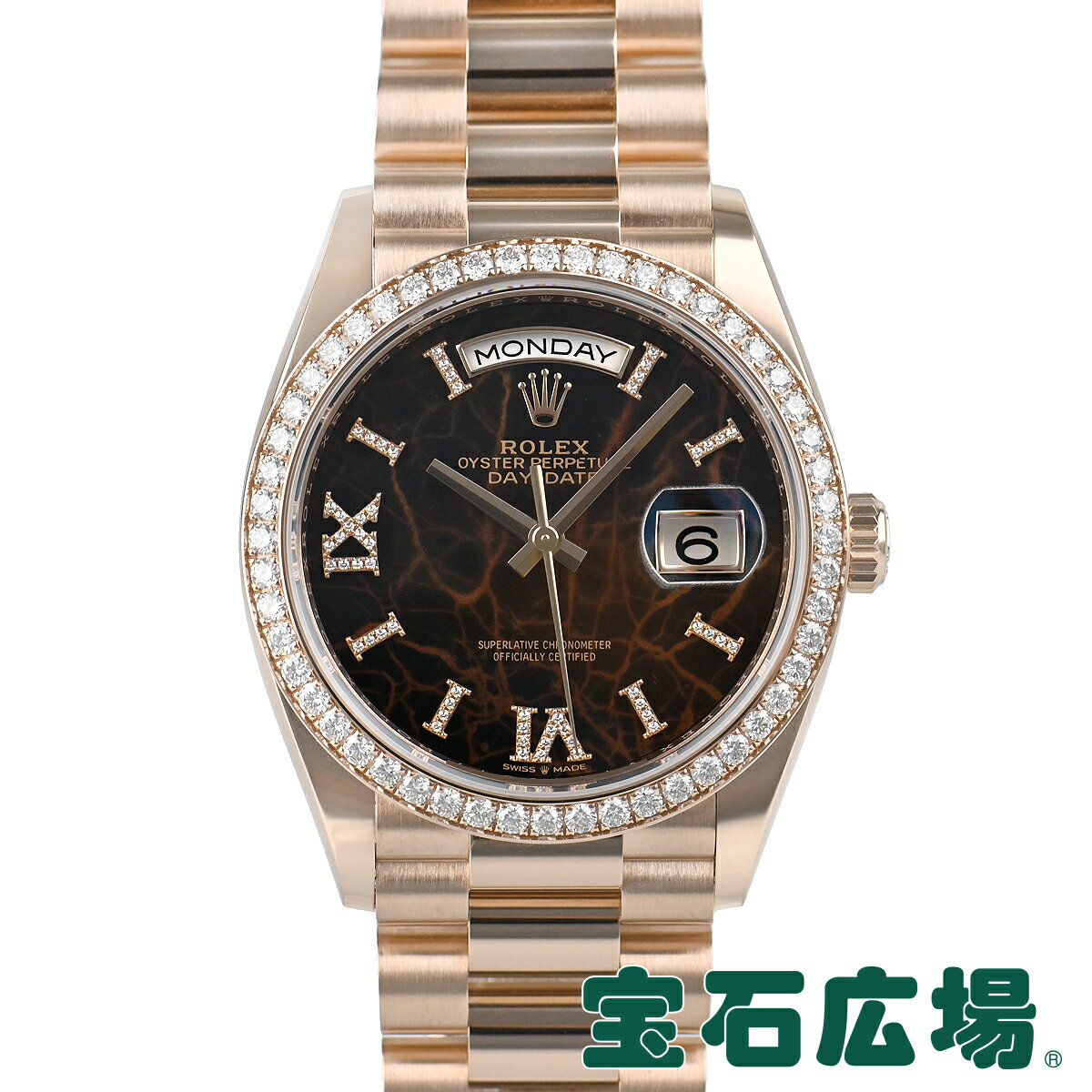 ロレックス ROLEX デイデイト 36 128345RBR【新品】メンズ 腕時計 送料無料