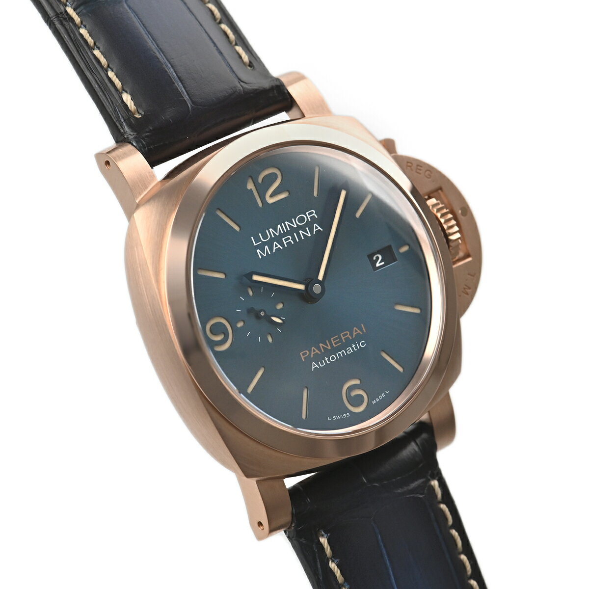 パネライ PANERAI ルミノール マリーナ ゴールドテック PAM01114【中古】【極美品】メンズ 腕時計 送料無料