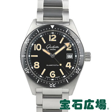 【最大30000円OFFクーポン配布中！9/1(木)0時開始】グラスヒュッテ オリジナル GLASHUTTE ORIGINAL SeaQ 1-39-11-06-80-70【中古】メンズ 腕時計 送料無料