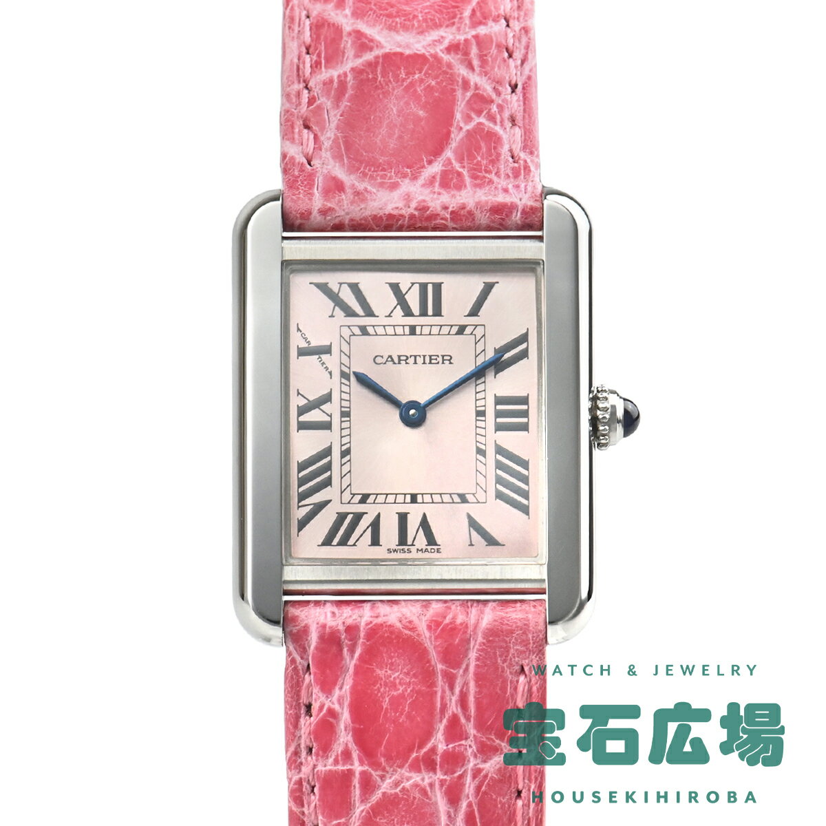 カルティエ Cartier タンクソロ SM W5200000【中古】レディース 腕時計 送料無料