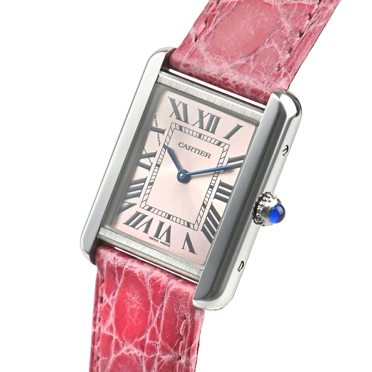 カルティエ Cartier タンクソロ SM W5200000【中古】レディース 腕時計 送料無料