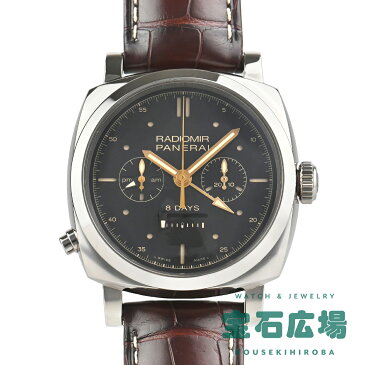 パネライ PANERAI ラジオミール 1940 モノプルサンテ 8デイズ GMT オロ・ビアンコ 世界限定150本 PAM00503【中古】メンズ 腕時計 送料無料