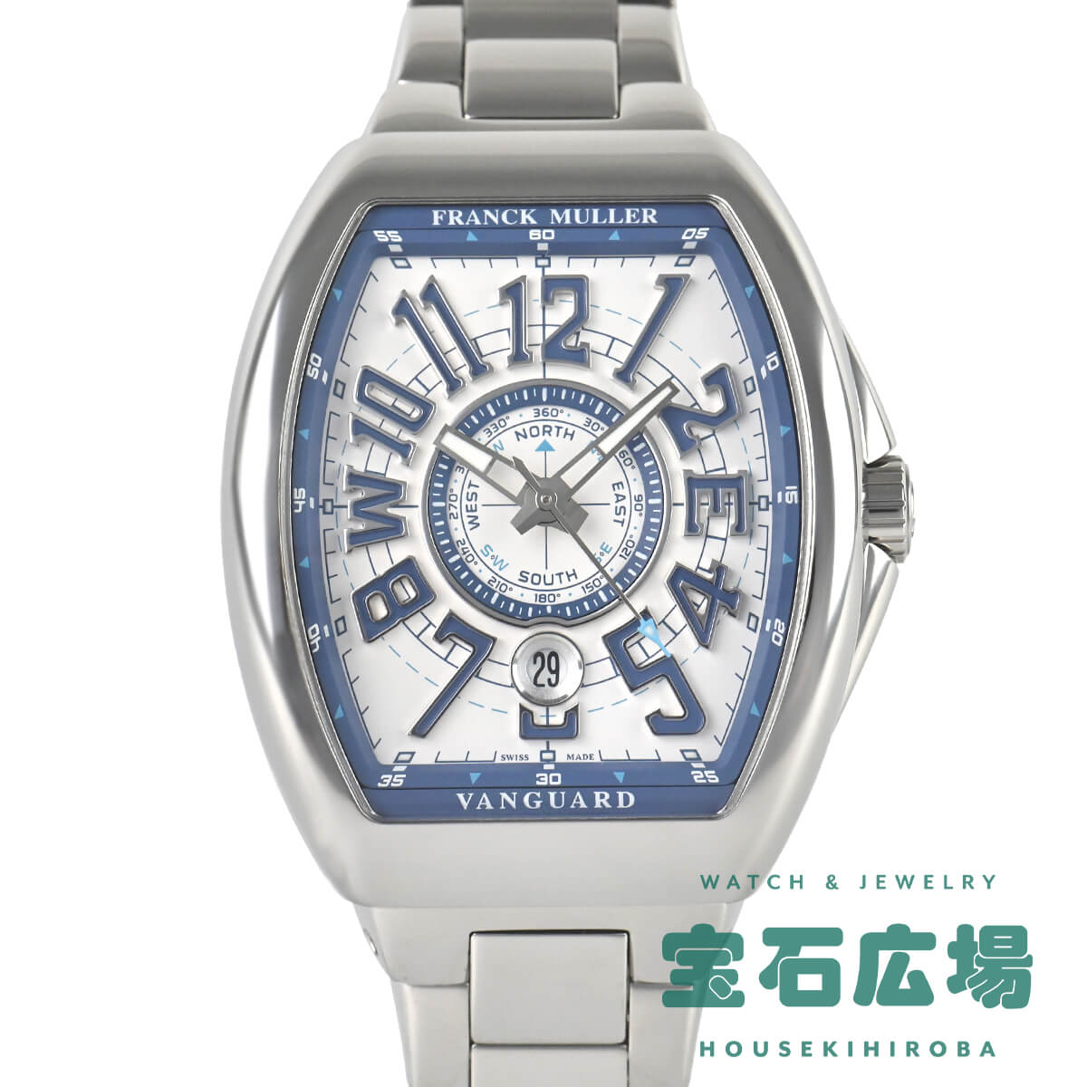 フランクミュラー 腕時計（メンズ） 【最大30000円OFFクーポン6/1(土)0時開始】フランクミュラー FRANCK MULLER ヴァンガード マリナー V41SCDTYTMAR【新品】メンズ 腕時計 送料無料