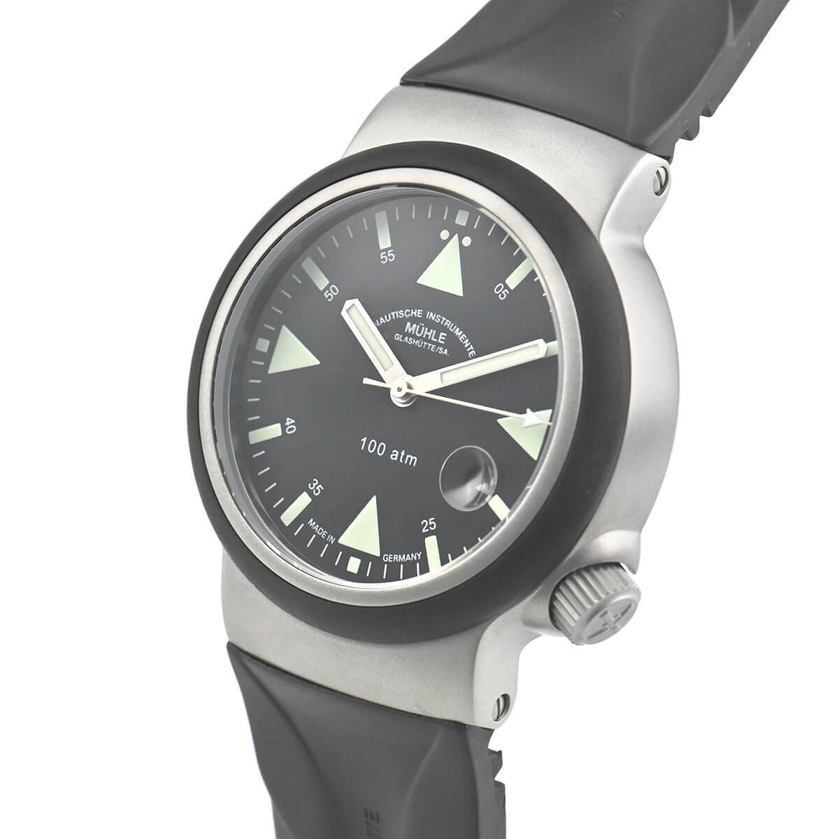 【最大30000円OFFクーポン8/1(金)0時開始】ミューレ・グラスヒュッテ MUHLE GLASHUTTE レスキュータイマーS.A.R M1-41-03-KB【新品】メンズ 腕時計 送料無料