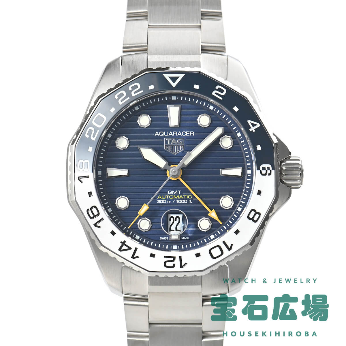 タグ・ホイヤー ビジネス腕時計 メンズ タグ・ホイヤー TAG Heuer アクアレーサー プロフェッショナル300m キャリバー7 GMT WBP2010.BA0632【新品】メンズ 腕時計 送料無料