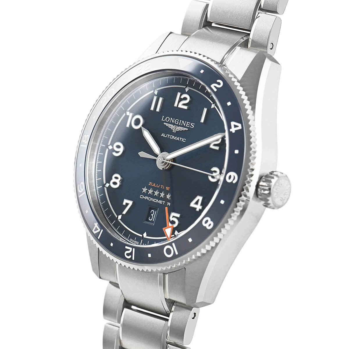 ロンジン LONGINES スピリット ズールータイム L3.812.4.93.6【新品】メンズ 腕時計 送料無料