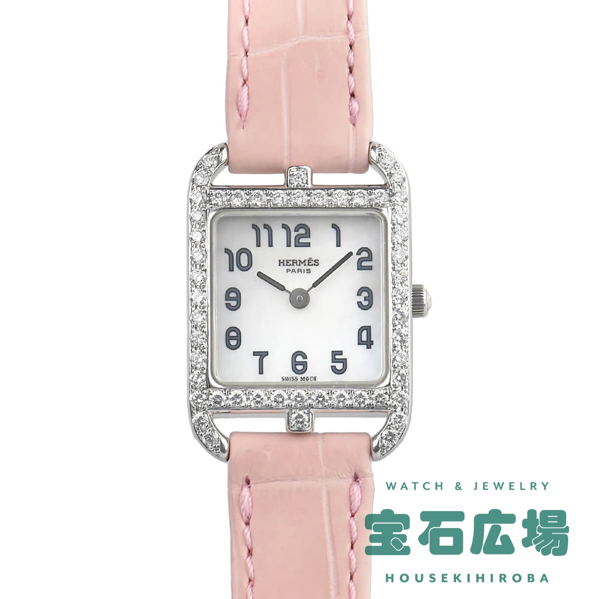 エルメス HERMES ケープコッドミニ CC1.192【中古】レディース 腕時計 送料無料