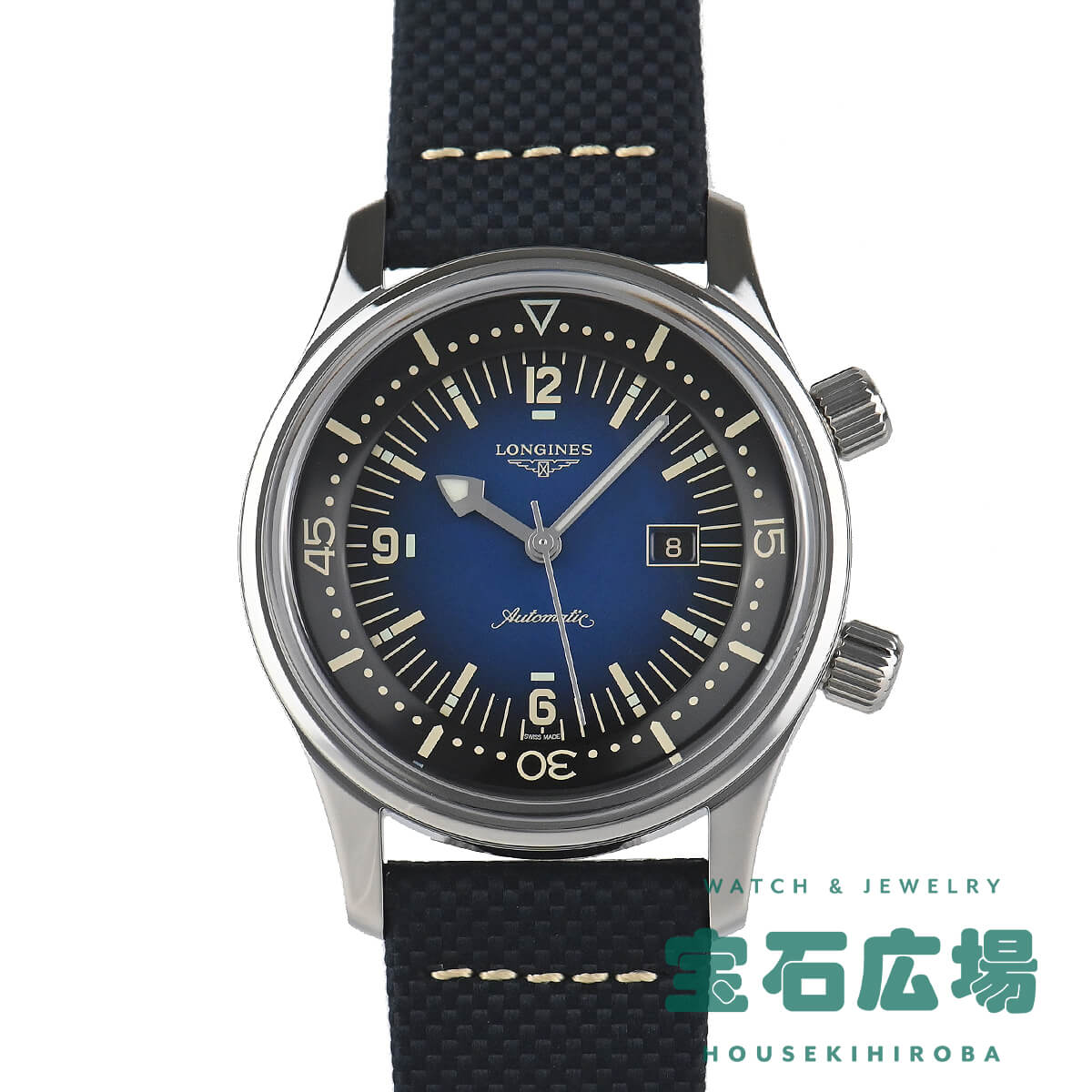 【最大30000円OFFクーポン7/1(火)0時開始】ロンジン LONGINES レジェンドダイバーデイト L3.374.4.90.2【新品】ユニセックス 腕時計 送料無料