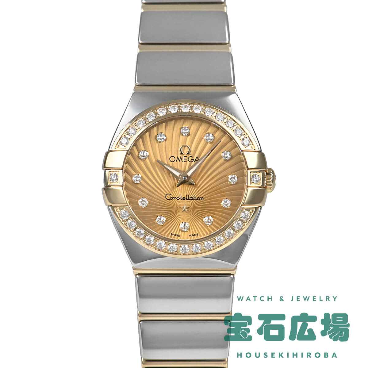Constellation - オメガ OMEGA コンステレーション ポリッシュクォーツ 123.25.24.60.58.002【新品】レディース 腕時計 送料無料