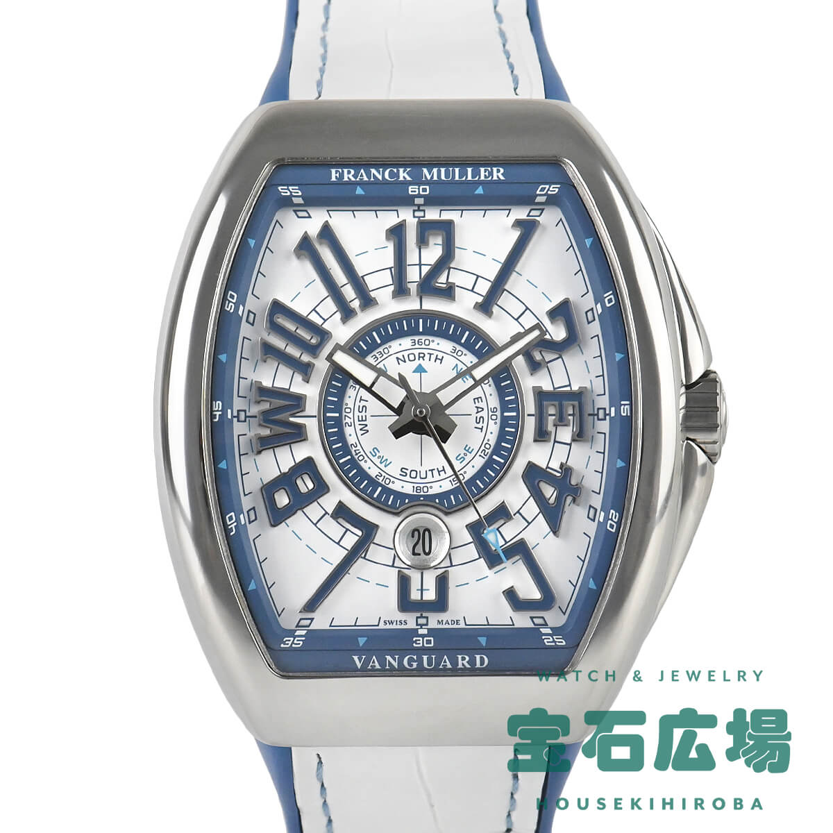 フランクミュラー 腕時計（メンズ） 【最大30000円OFFクーポン6/1(土)0時開始】フランクミュラー FRANCK MULLER ヴァンガード マリナー V45SCDTYTMAR【新品】メンズ 腕時計 送料無料