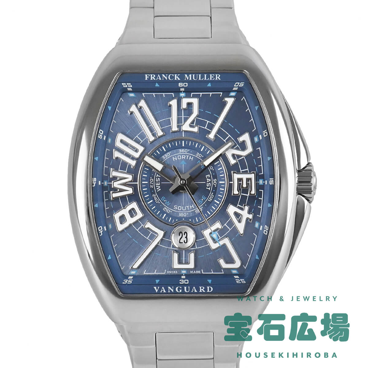 フランクミュラー 腕時計（メンズ） 【最大30000円OFFクーポン6/1(土)0時開始】フランクミュラー FRANCK MULLER ヴァンガード マリナー V45SCDTYTMAR【新品】メンズ 腕時計 送料無料