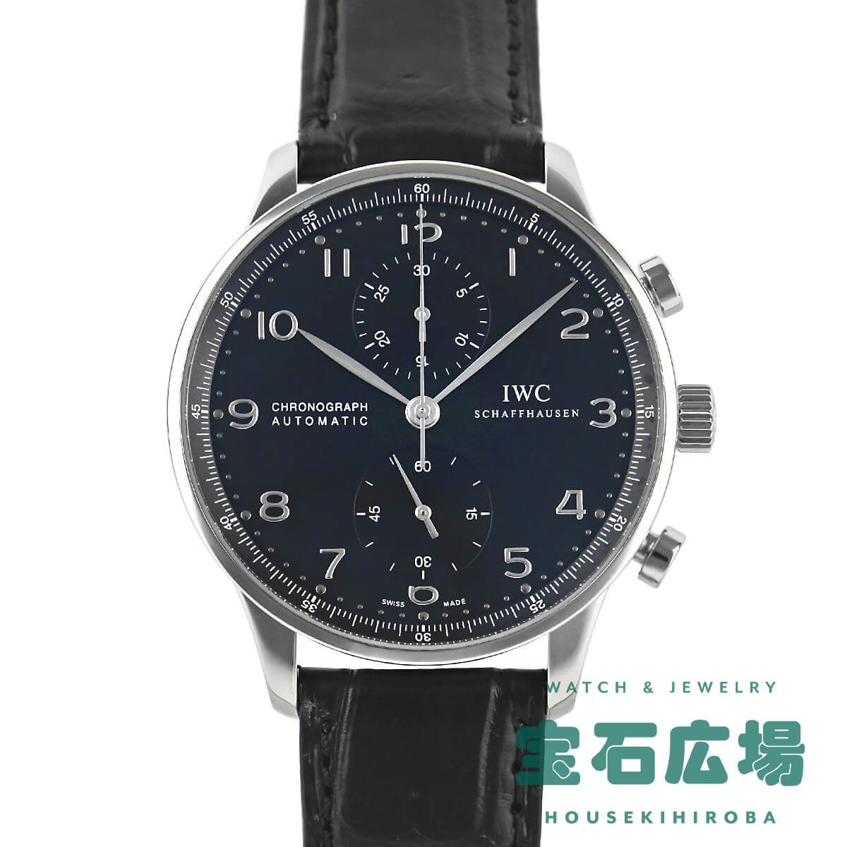 IWC アイダブリューシー ポルトギーゼ クロノ IW371438【中古】メンズ 腕時計 送料無料