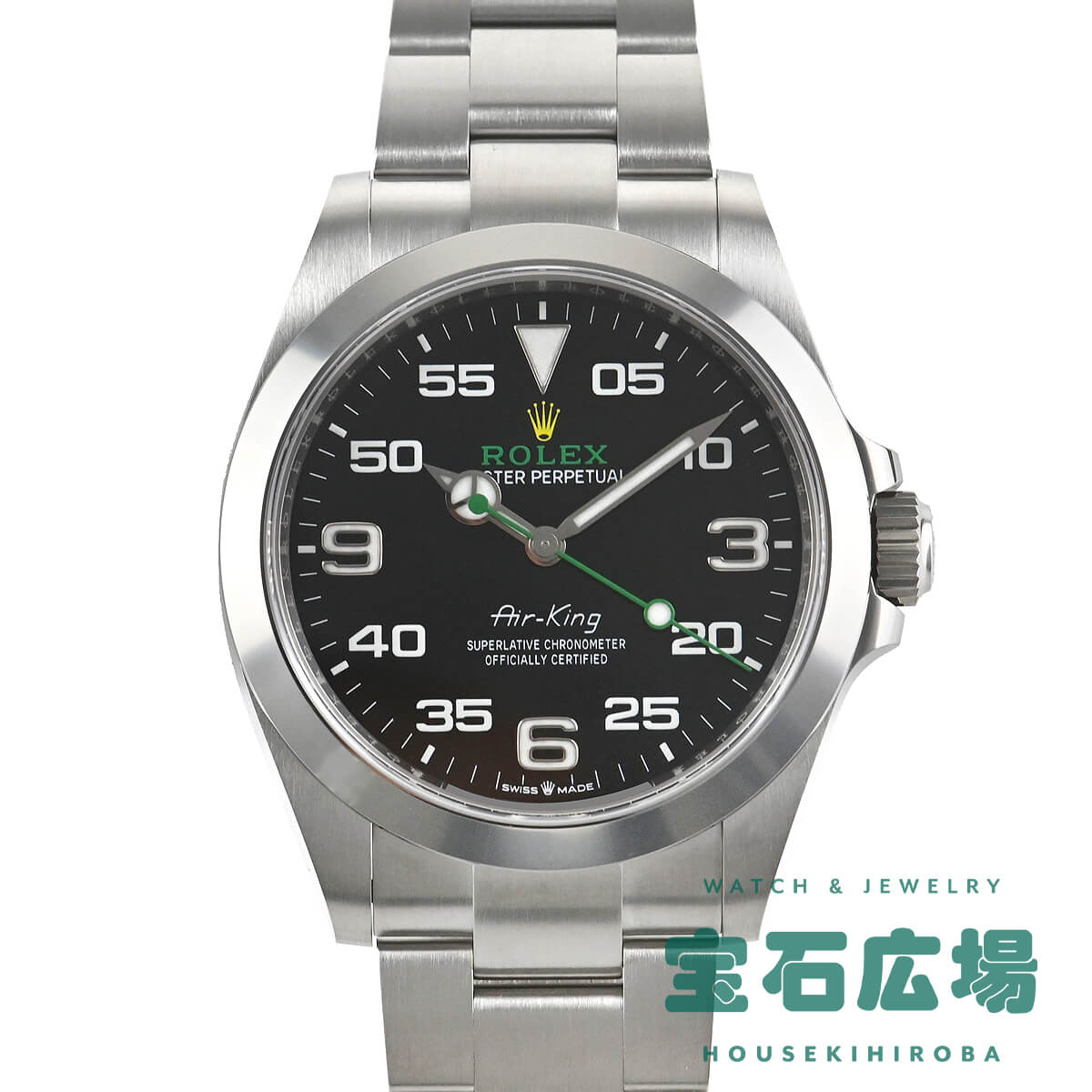 エアキング 腕時計（メンズ） 【最大30000円OFFクーポン6/1(土)0時開始】ロレックス ROLEX エアキング 126900【新品】メンズ 腕時計 送料無料