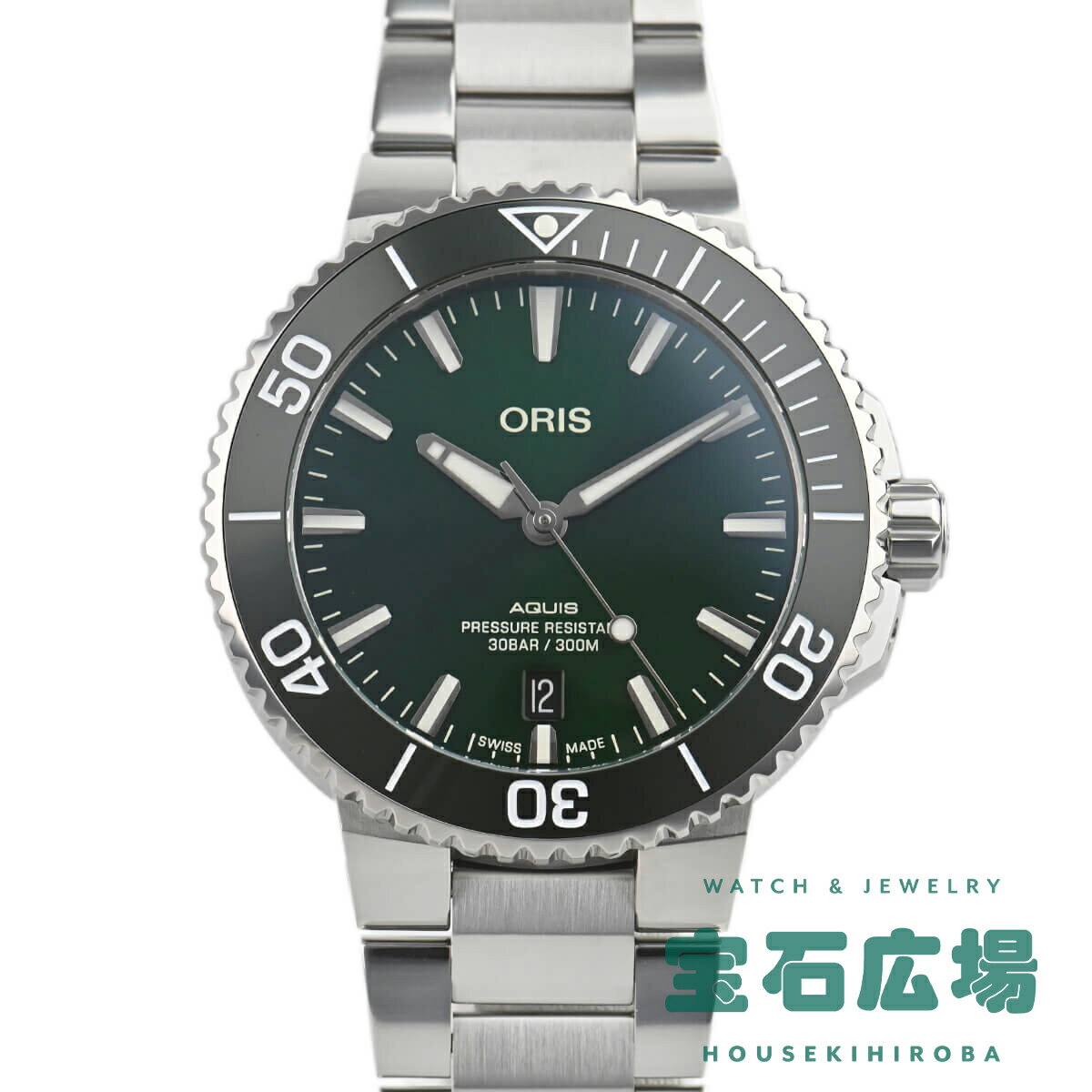 オリス ORIS アクイスデイト 01 733 7766 4157-07 8 22 05PEB【新品】メンズ 腕時計 送料無料