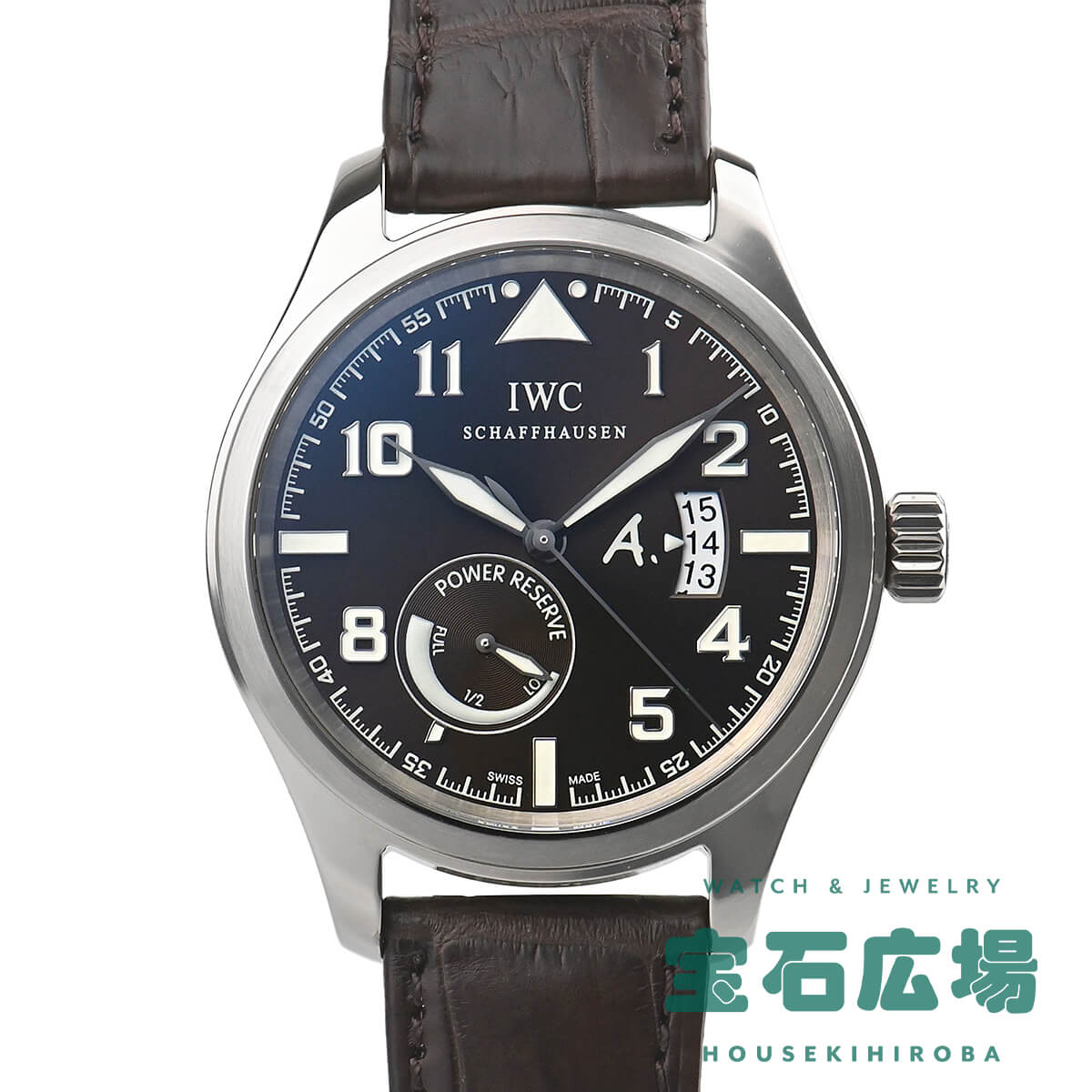 【最大30000円OFFクーポン6/1(土)0時開始】IWC アイダブリューシー パイロットウォッチ オートマチック アントワーヌ・ド・サンテグジュペリ 世界限定250本 IW320102【中古】メンズ 腕時計 送料無料