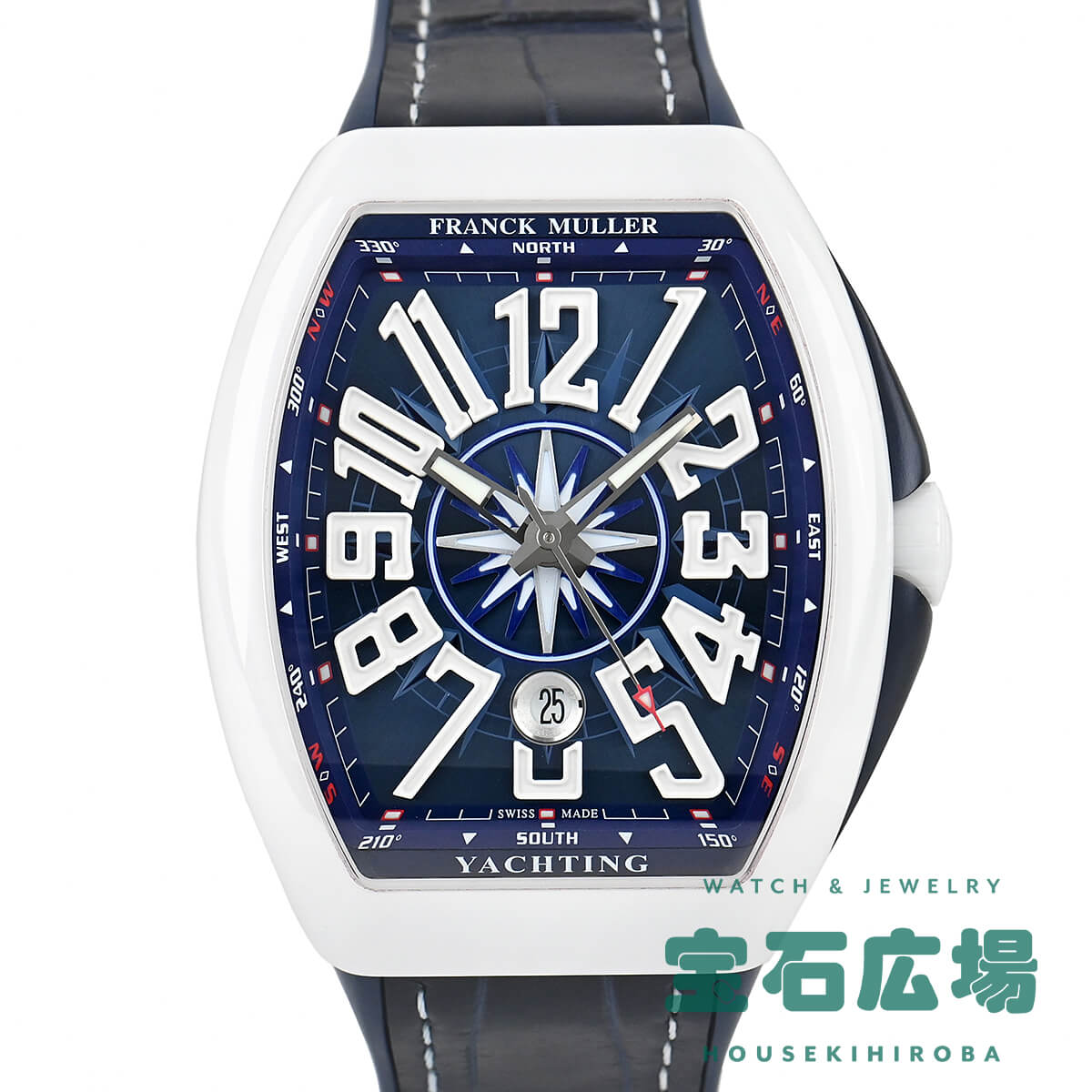 フランクミュラー 腕時計（メンズ） フランクミュラー FRANCK MULLER ヴァンガード ヨッティング セラミック V45SCDT YACHTING CERAMIC【新品】メンズ 腕時計 送料無料