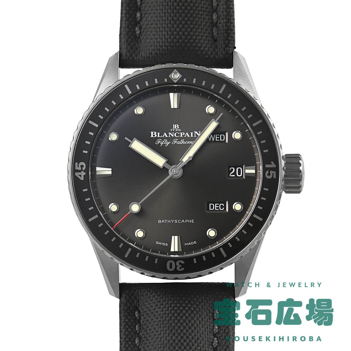 ブランパン BLANCPAIN フィフティファゾムス バチスカーフ アニュアルカレンダー 5071-1110-B52Aメンズ 腕時計 送料無料