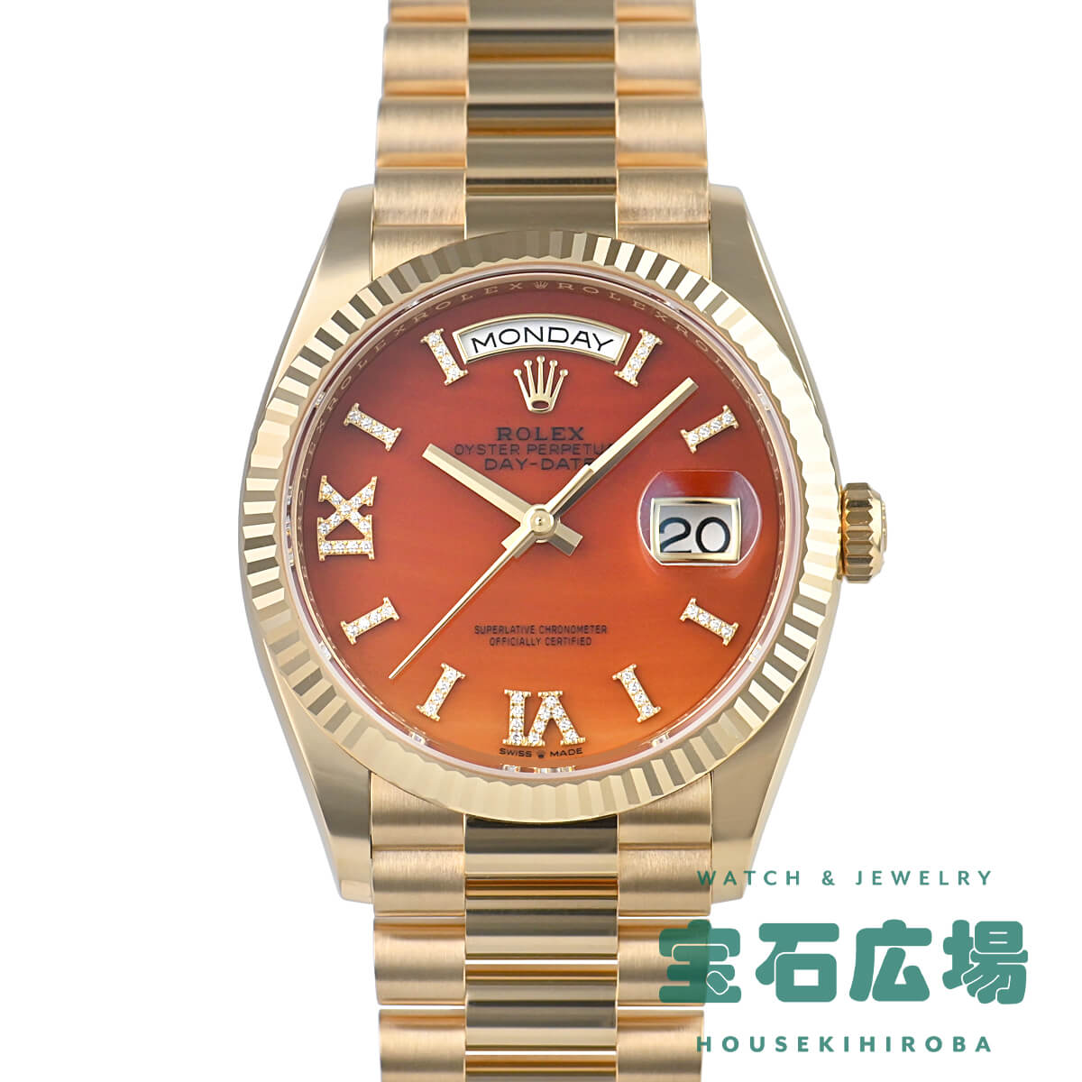 ロレックス ROLEX デイデイト36 128238【新品】メンズ 腕時計 送料無料